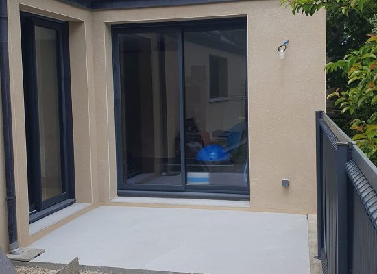 Dalle béton pour terrasse VL Maçonnerie Rénovation Saint Malo